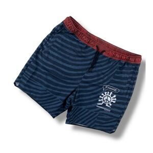 STANCE Complex Athletic Shorts Mens XL Hybrid 7" Drawstring Freshtek Lightweight